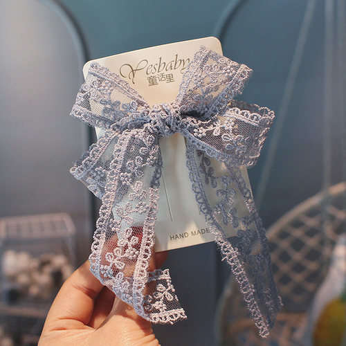 夏季百搭蕾丝仙气风清新儿童发饰