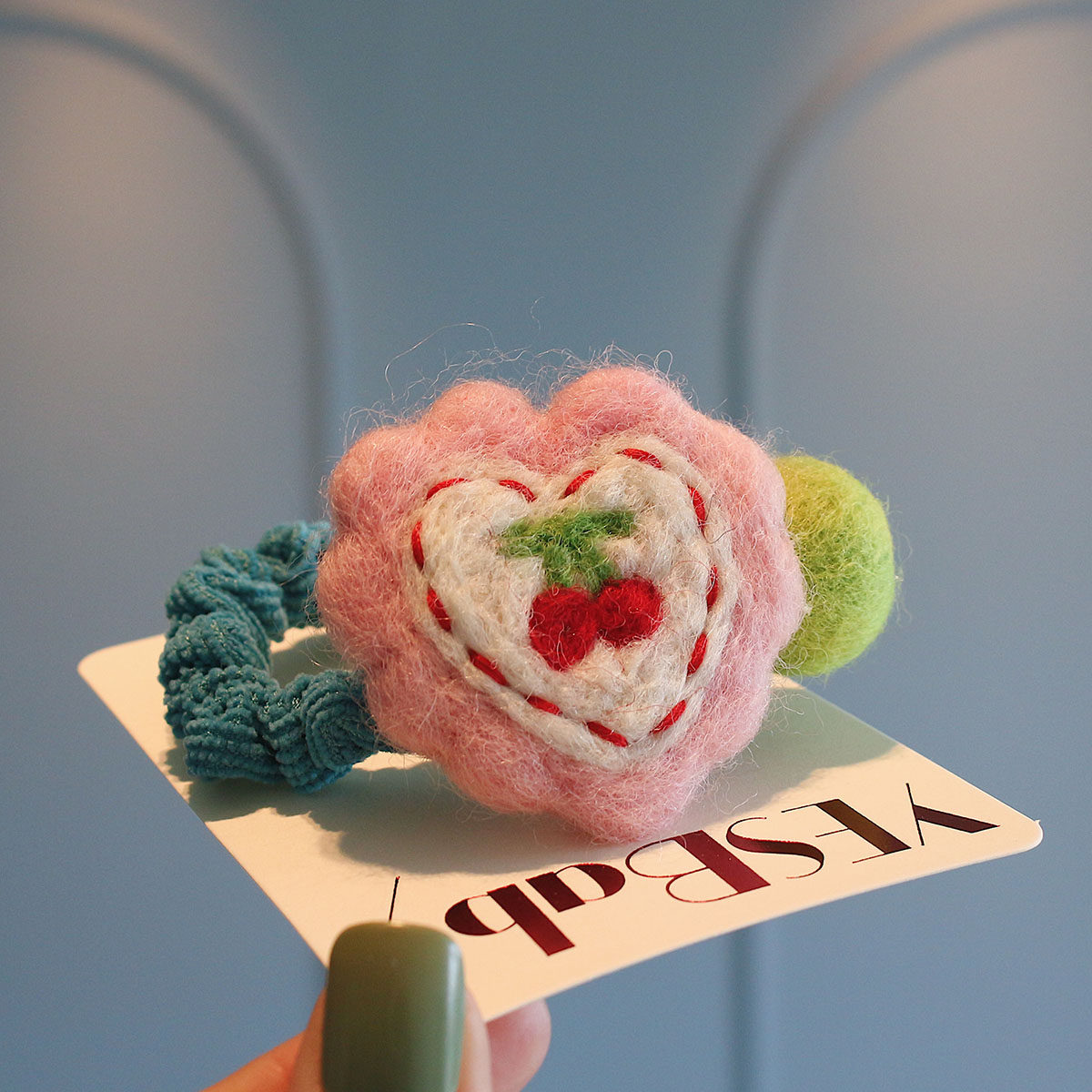 灯芯绒弹力发圈女孩可爱羊毛毡爱心毛球皮筋儿童扎辫马尾发绳头饰,童装/婴儿装/亲子装,发饰,淘宝优惠券,粉丝福利购,淘宝优惠卷