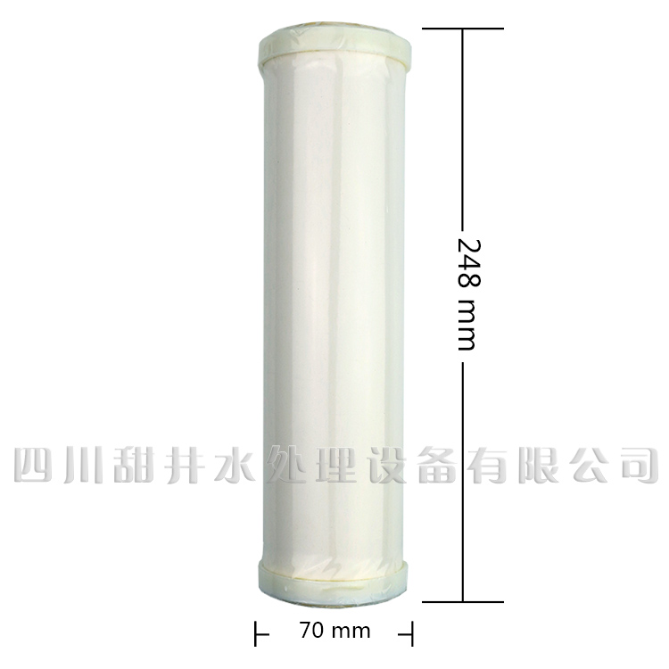 净水器直饮机精滤过滤器 10寸平口陶瓷滤芯 家用前置滤瓶滤壳通用