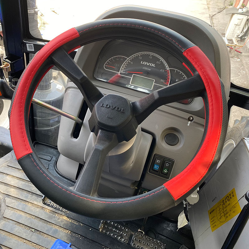 雷沃欧豹拖拉机m1404m1604m2004m1204m904农用机牛皮方向盘套把套