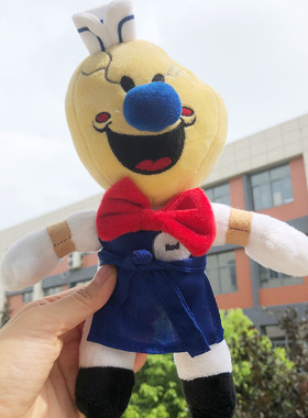 新品恐怖游戏周边Ice Scream rod冰淇淋罗德公仔超丑疯狂毛绒玩具