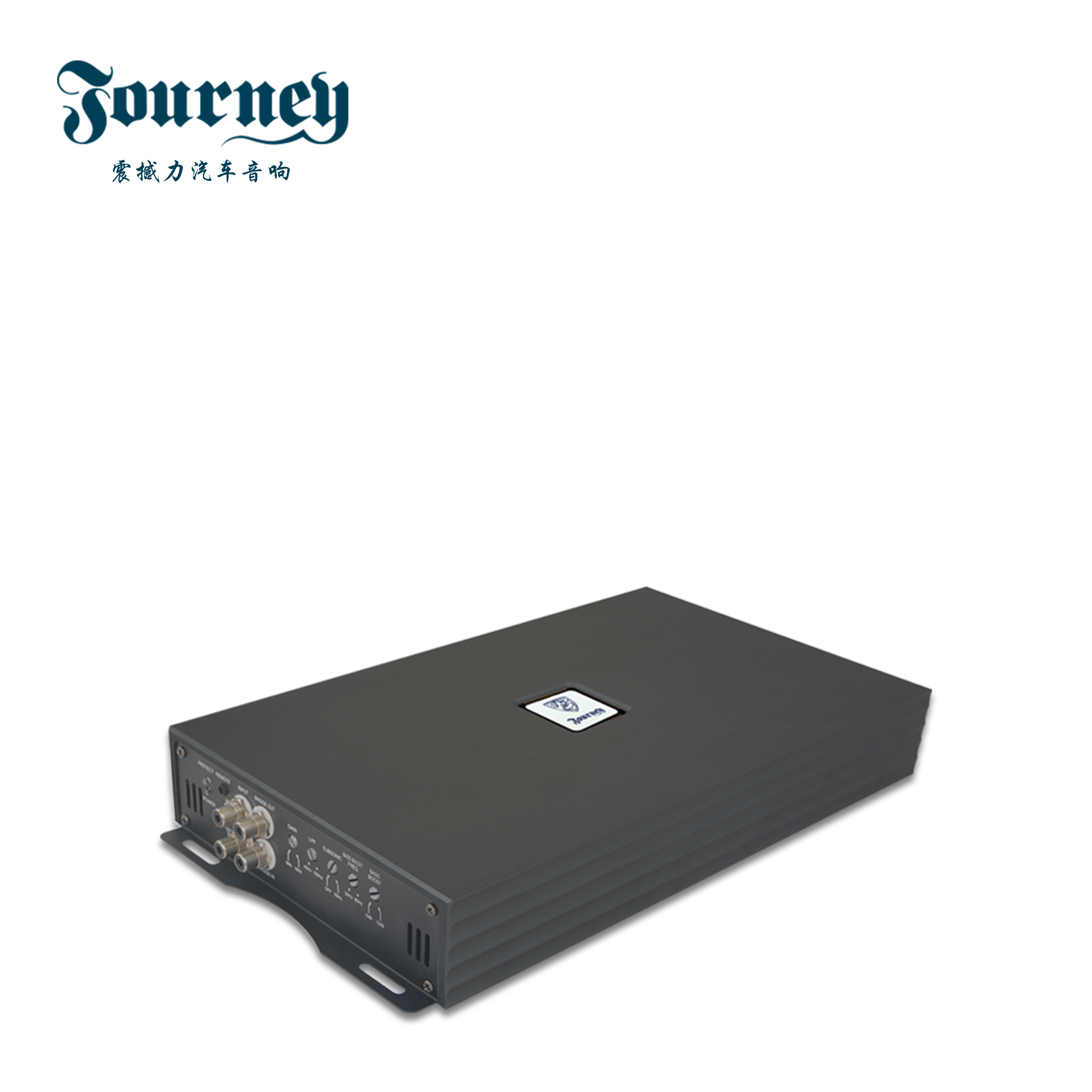 震撼力汽车音响改装X7-6001发烧级D类大功率单路功放专业推超低音