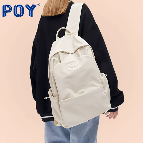 Ранец, белая сумка через плечо, спортивный рюкзак для школьников, вместительный и большой ноутбук, подходит для подростков