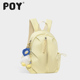 POY新款 双肩包女ins小众百搭小背包2025新款 户外旅行包迷你书包