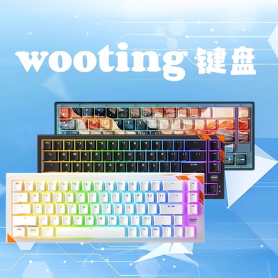 Wooting系列键盘K5PROTMR磁轴键盘Xtrfy魔晶磁轴客制化