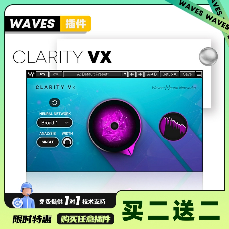 超强降噪插件ClarityVx