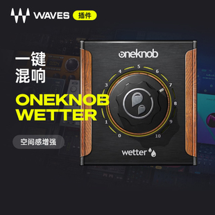 【Waves插件】OneKnob Wetter 专业级混响插件高品质母带效果器