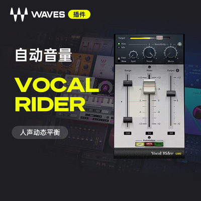 Waves插件稳定人声和对话的电平