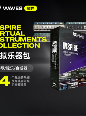 【Waves插件】Immersive Wrapper混音编曲正版效果器插件机架卡槽