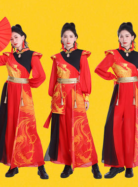 高档中国风舞蹈服国潮商