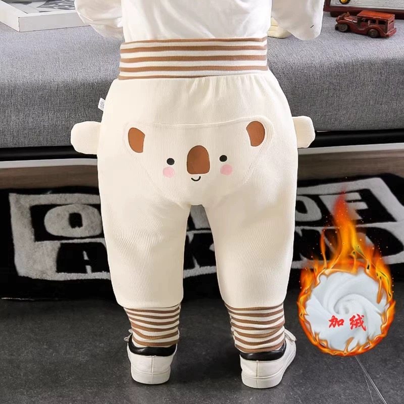 婴儿裤子加绒加厚大PP裤高腰护肚春秋男女宝宝薄绒秋冬屁屁裤外穿,童装/婴儿装/亲子装,裤子,淘宝优惠券,粉丝福利购,淘宝优惠卷