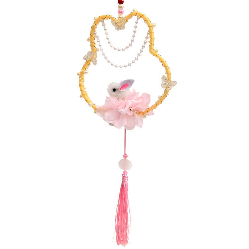 元旦节兔子花灯DIY材料包手工灯笼手提发光玉兔汉服拍照道具,节庆用品/礼品,灯笼,淘宝优惠券,粉丝福利购,淘宝优惠卷