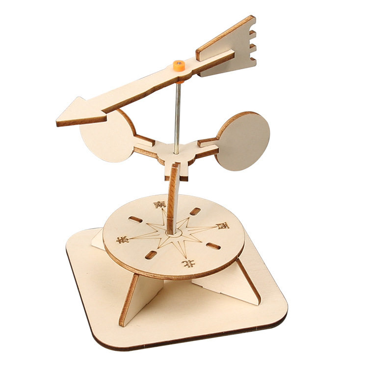 风向标材料包diy科技小制作儿童手工风速仪木质拼装玩具steam教具,商务/设计服务,玩具/玩偶设计,淘宝优惠券,粉丝福利购,淘宝优惠卷