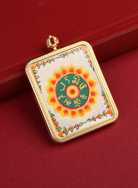 唐卡半手绘描金新款莲花