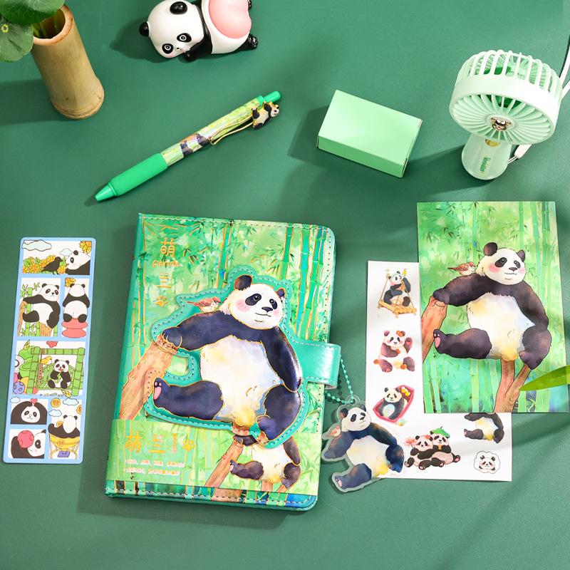 景点创意熊猫文具 城市风光旅游景区纪念小礼品套装文创纪念礼物