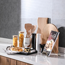 饰品 砧板储物罐菜谱面包北欧装 样板房间厨房软装 摆件搭配组合套装