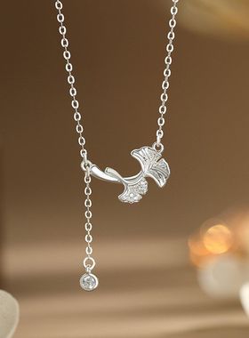 阿宝流苏原创足银设计感S999项链