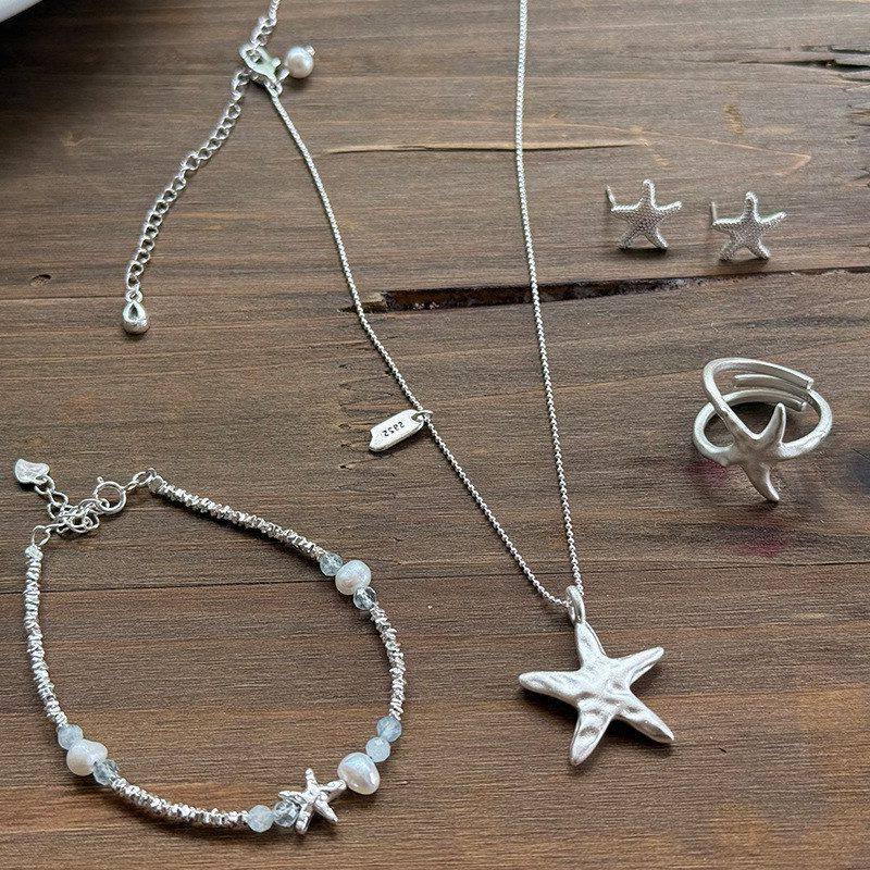 组合s925系列女纯银手链合集手环