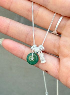 女7496轻奢新中式纯银简约精致