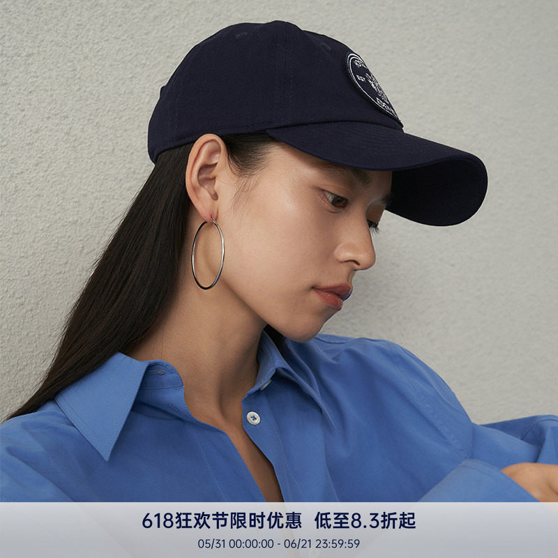 PAUSA ANN s925 空心简约通勤耳圈运动时髦耳钉 4款