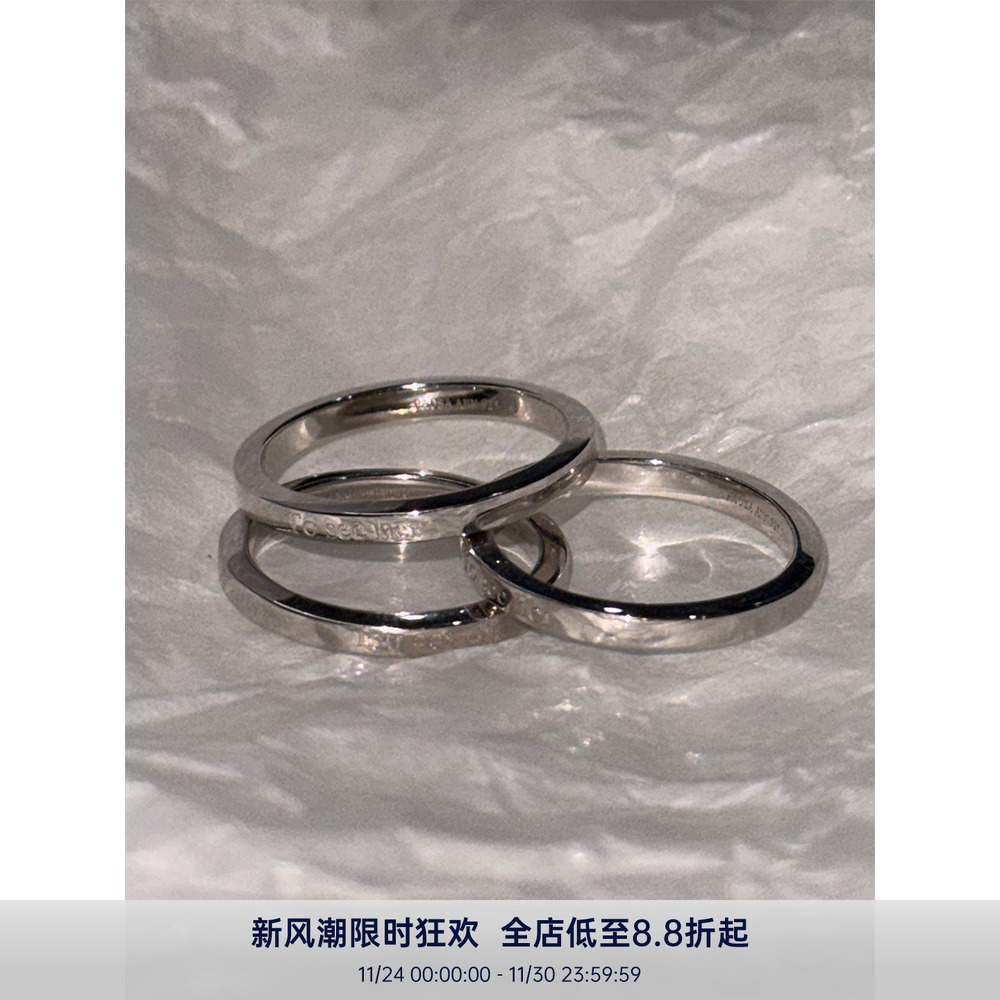 PAUSAANN原创设计时尚戒指女