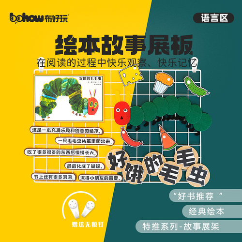 布好玩幼儿园绘本创意环创材料包