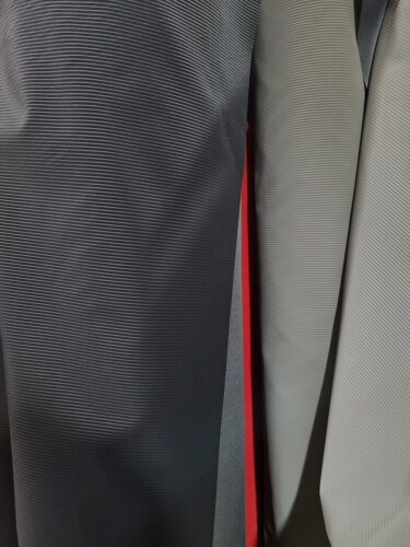 防污羽绒服定制防水条纹防水
