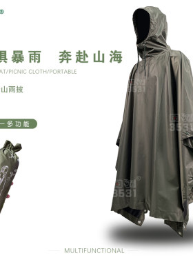 3531常规单人成年人雨披多功能