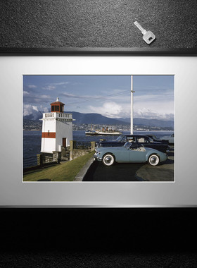 摄影装饰画 大师Fred Herzog 小众艺术客厅卧室商铺摄影作品挂画