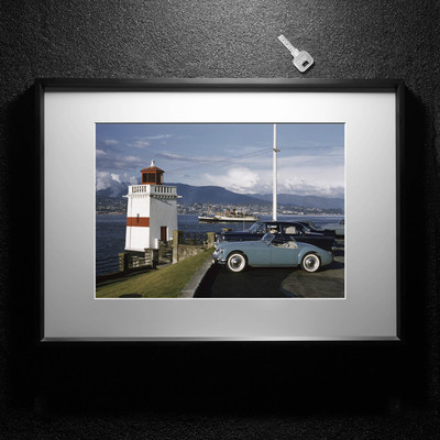 摄影装饰画 大师Fred Herzog 小众艺术客厅卧室商铺摄影作品挂画