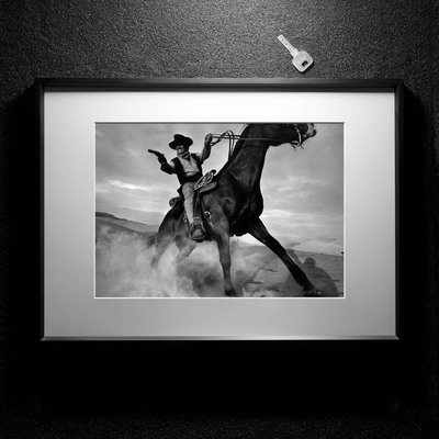 摄影装饰画 玛格南Raymond Depardon的名作 小众艺术卧室客厅挂画