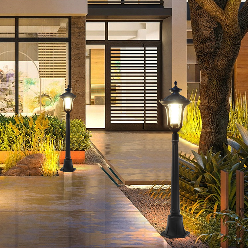 庭院草坪灯户外防水花园灯低压欧式别墅接电室外过道景观路灯led