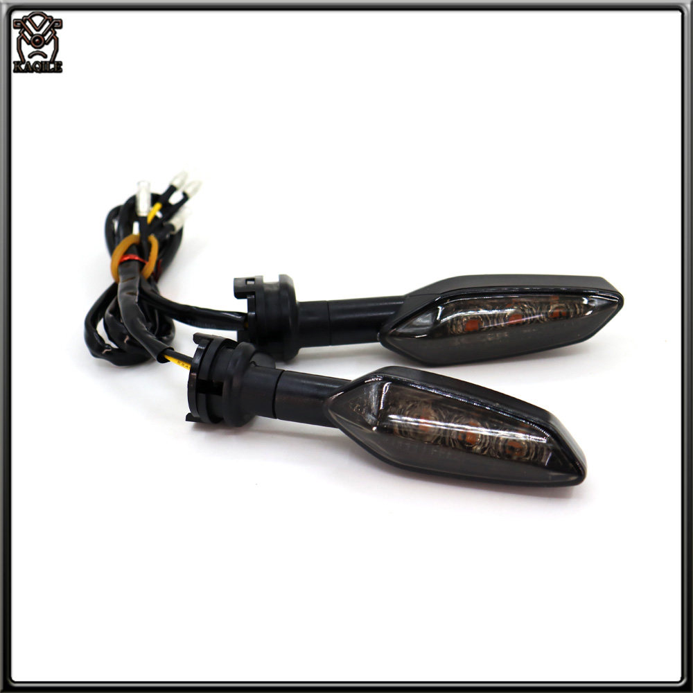 适用雅马哈MT03 MT07 MT09 MT10MT25改装LED流水前后转向灯转弯灯