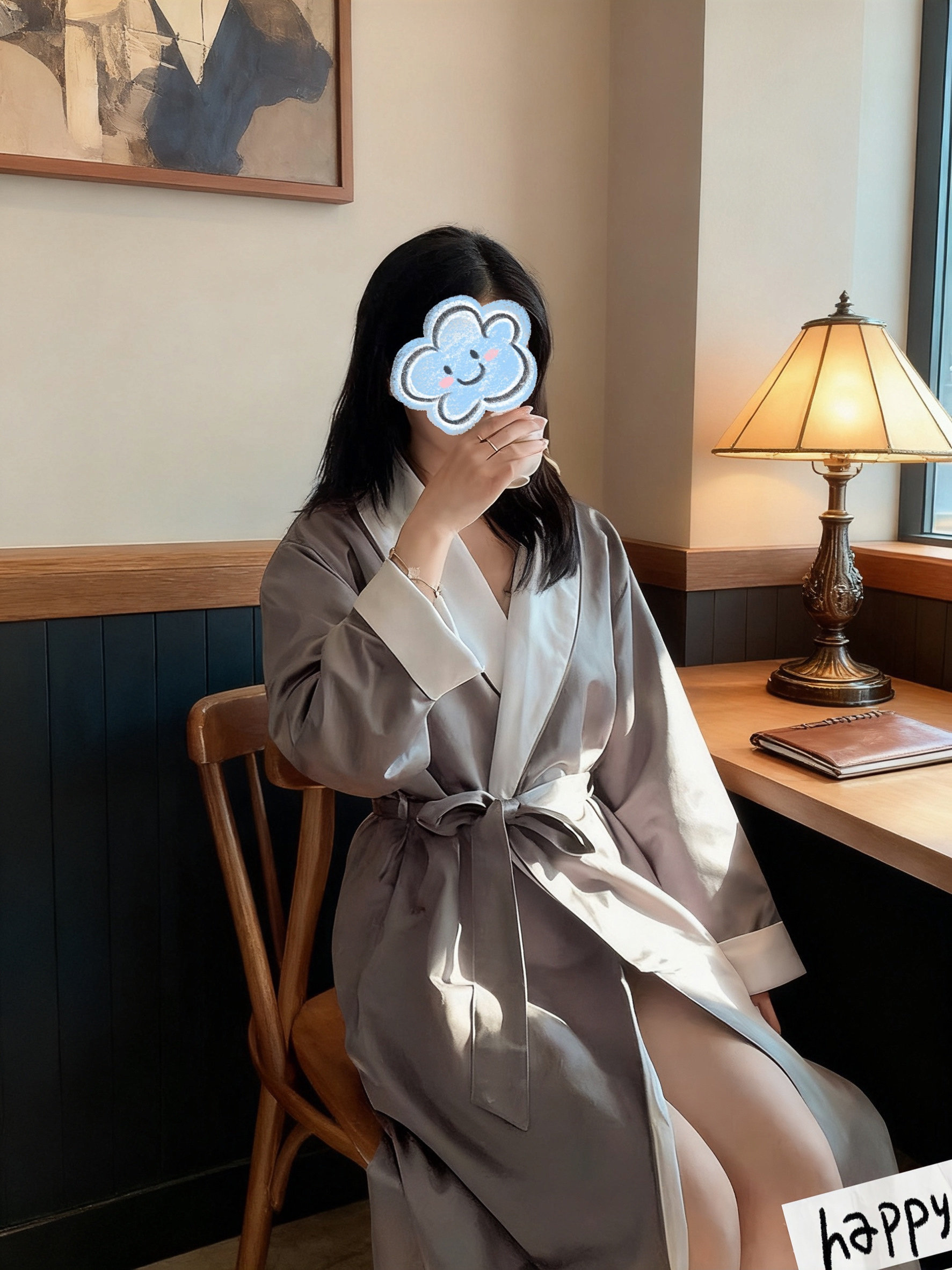 法国royal大气奢华贡缎睡袍四季可通用亲肤速干男女同款情侣浴袍