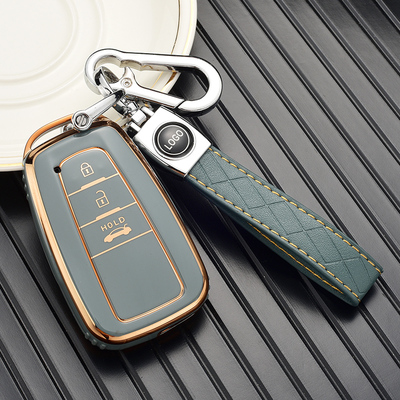 适用2020款新丰田荣放RAV4亚洲龙狮奕泽CHR汽车钥匙包套壳扣男女