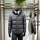 帽子可拆卸羽绒服商务休闲鸭绒服上衣领佐诺依 男士 25年冬季 新品