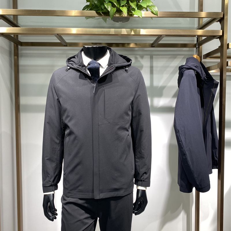 内胆可拆卸冬季男士羽绒服外套