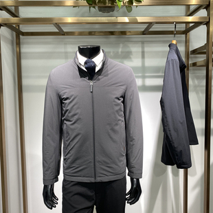 保暖商务外套棉袄领佐诺依品牌 新品 男士 立领棉服上衣25年冬季