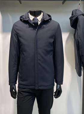 赔钱回馈款帽子可脱卸男士短款棉服上衣保暖棉袄外套领佐诺依品牌