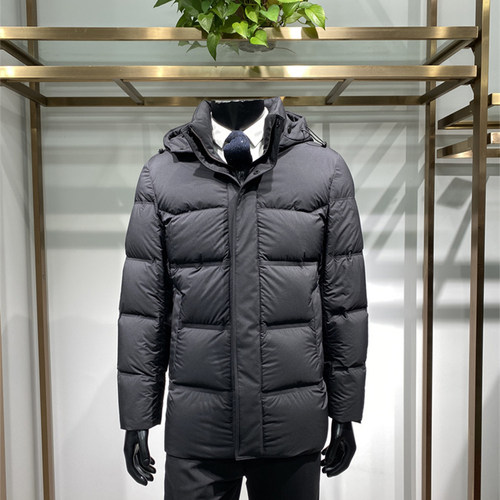 帽子可拆卸男士厚款羽绒服外套