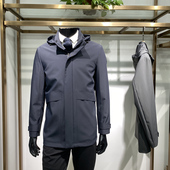 高品质26春季 风衣外套商务牛奶丝派克服上衣领佐诺依 短款 新品 男士