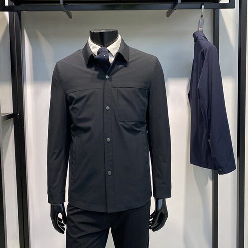 领佐诺依春季男士翻领派克服