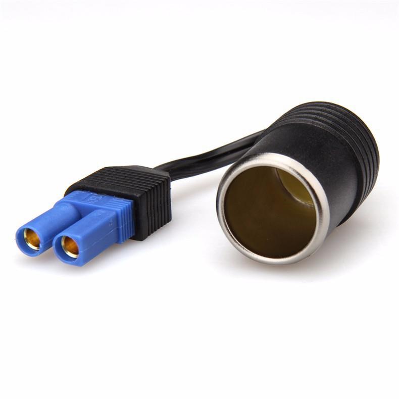 工厂直销EC5转点烟器汽车应急启动电源转换线DC头点烟器插座车载