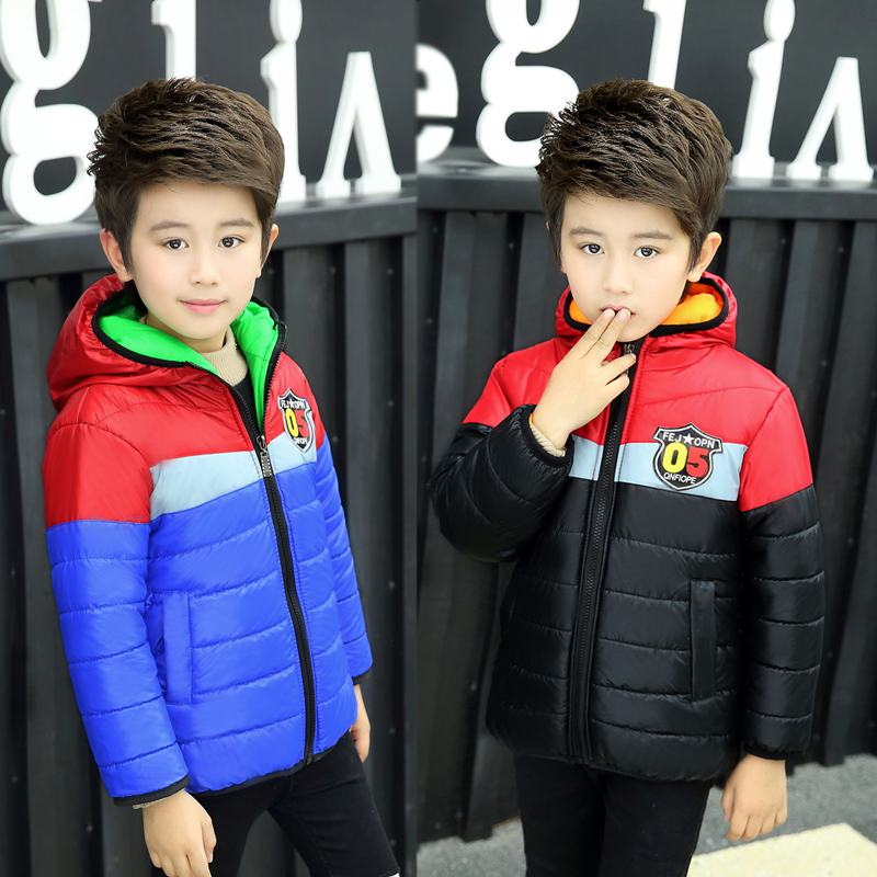 童装男童短款棉袄外套羽绒棉服2016儿童超轻男孩棉衣3-4-5-7-10岁