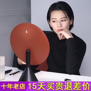 MUID大圆镜台式 带灯智能高清梳妆镜桌面补光led美妆化妆镜子网红