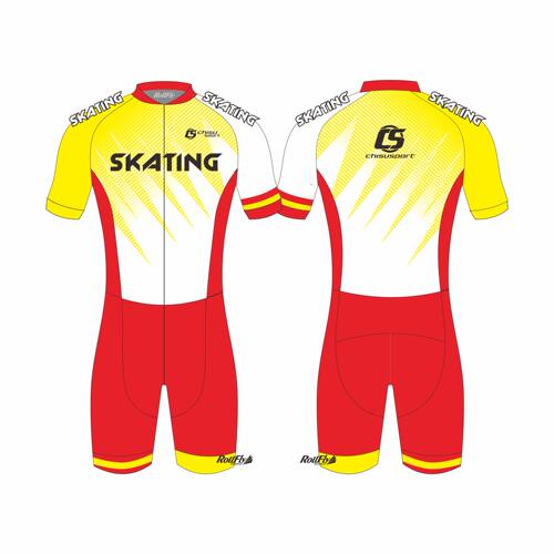驰如飞直排速滑服透气速干专业比赛训练团体定做  定金预付款30元