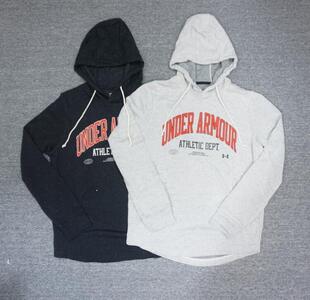 001 1370354 279 男子Rival训练运动跑步线圈连帽卫衣 安德玛UA