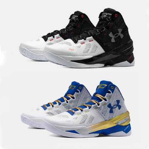 安德玛库里高帮缓震运动篮球鞋