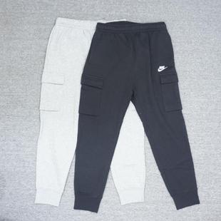 063 CD3130 010 男子加绒保暖运动休闲侧边口袋束脚长裤 耐克NIKE