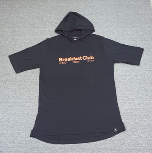 耐克/NIKE JORDAN男子运动训练休闲速干连帽短袖T恤 DQ7383-010